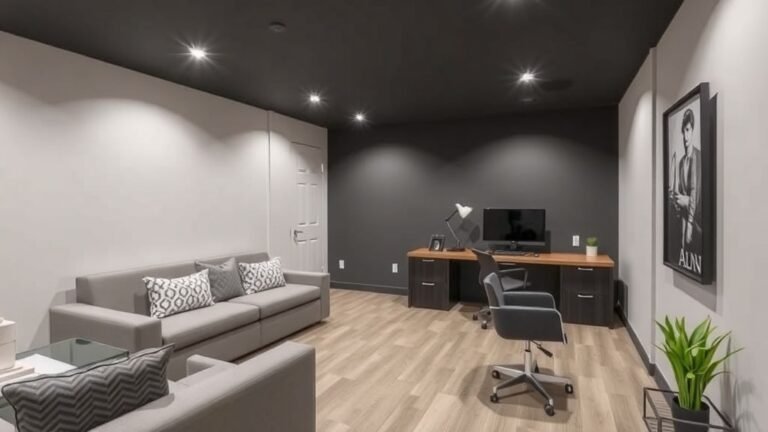 10 Stunning Modern Basement Office Ideas for Your Home