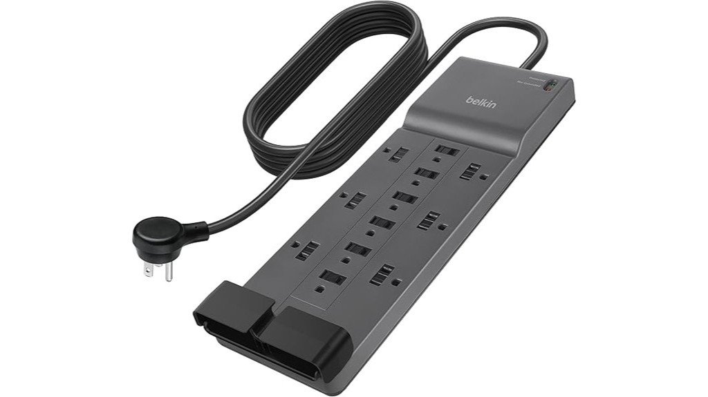 12 outlet surge protector power