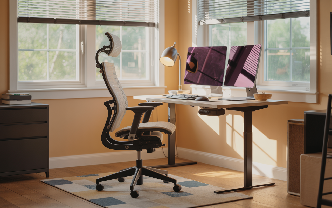 5 Key Elements for Ergonomic Home Office Design
