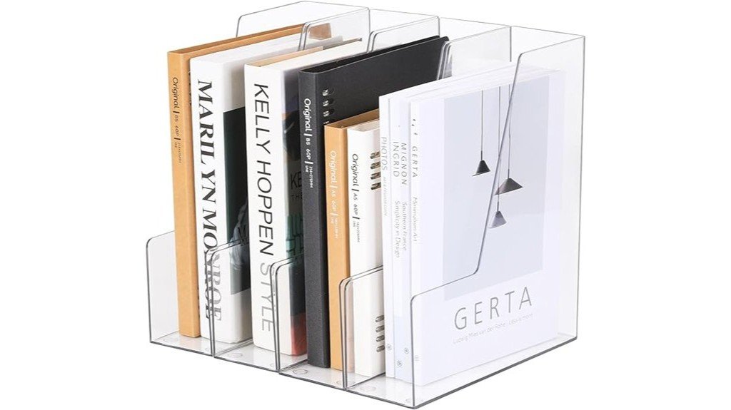clear desktop organizer set