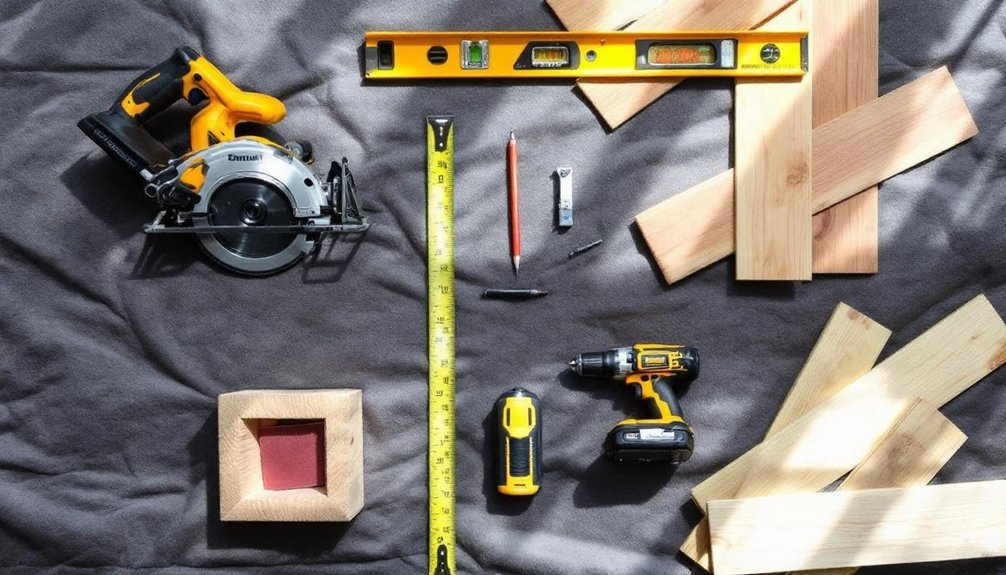 essential tools and materials