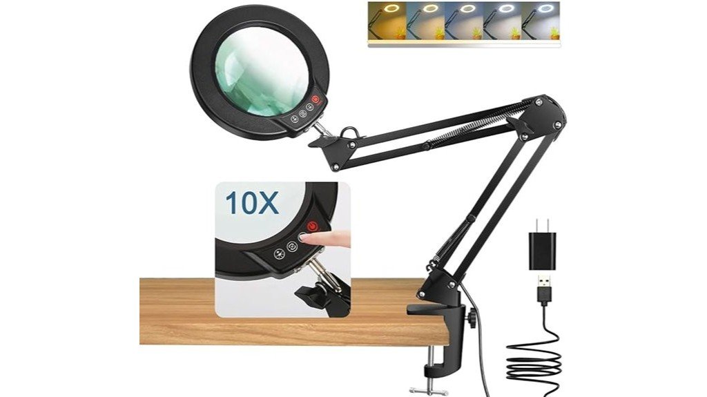 led magnifying glass tool