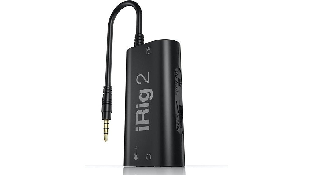 portable guitar audio interface