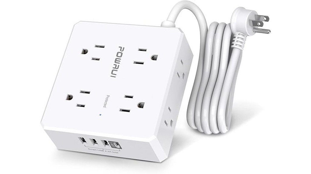 surge protector with usb