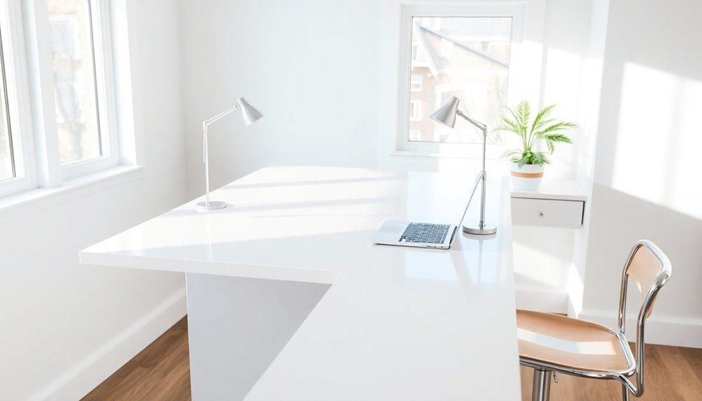 assess kitchen counter workspace